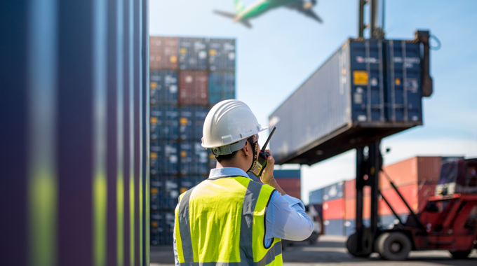 Een omgeving voor transport en logistiek