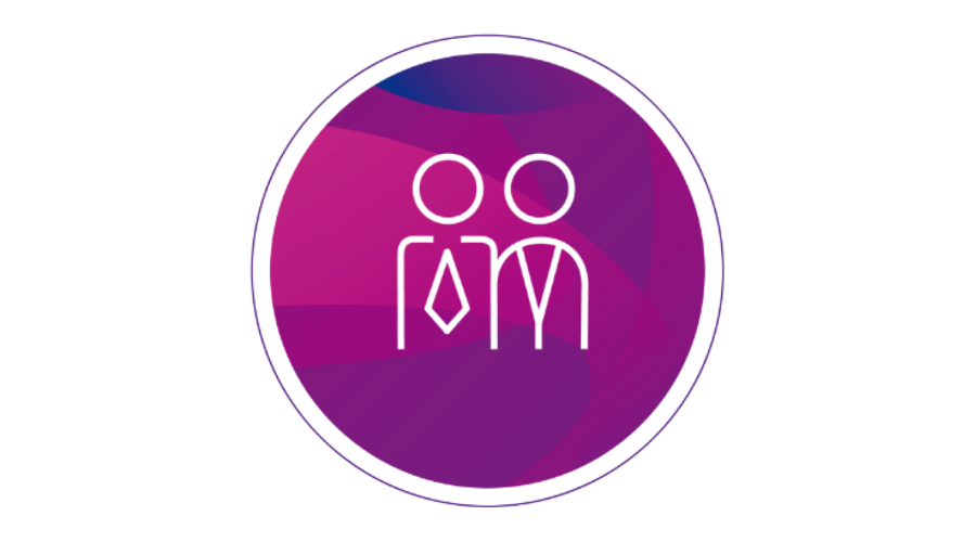 Un pictogramme illustre deux personnes qui travaillent